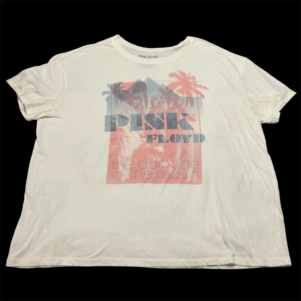 Pink Floyd Dark Side of the Moon Graphic T-Shirt XXXL Band Tee Soft Grunge